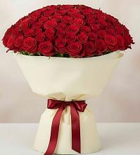 Букет 101 Красная роза Милано в Черноисточинске
