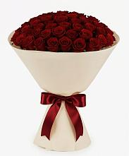 Букет 101 Бордовая роза Блэк Бакарра #REPLACE_PRED# Черноисточинске