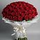 Букет 101 Красная роза Блэк Мэджик в Черноисточинске