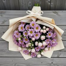 Букет цветов из:  Розы и Хризантемы в Черноисточинске