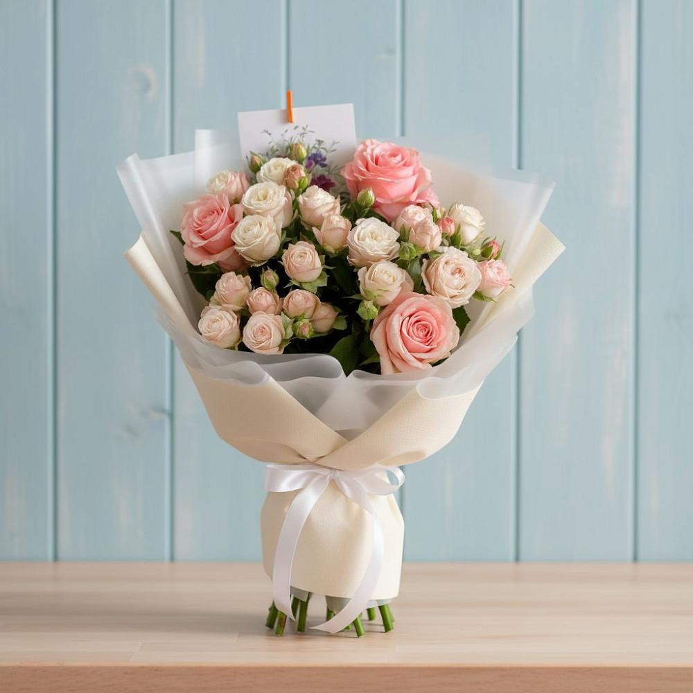 Букет цветов из: Розы в Черноисточинске