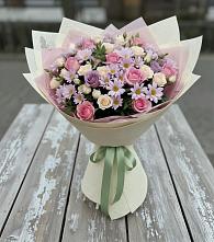Букет цветов из:  Розы и Хризантемы в Черноисточинске