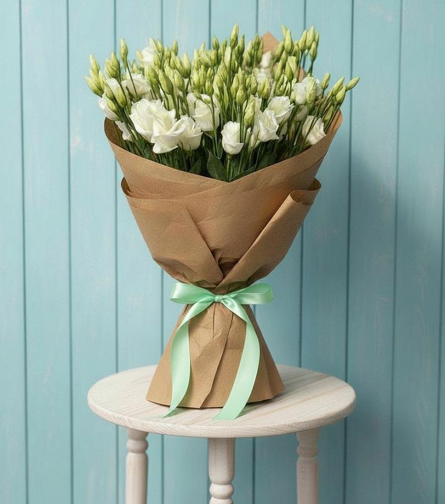 Букет цветов из: Лизиантусы в Черноисточинске