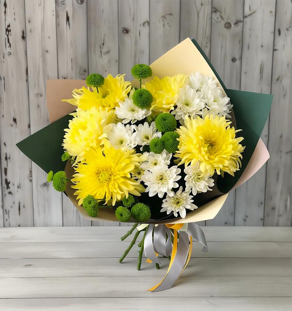 Букет цветов из: Хризантемы в Черноисточинске