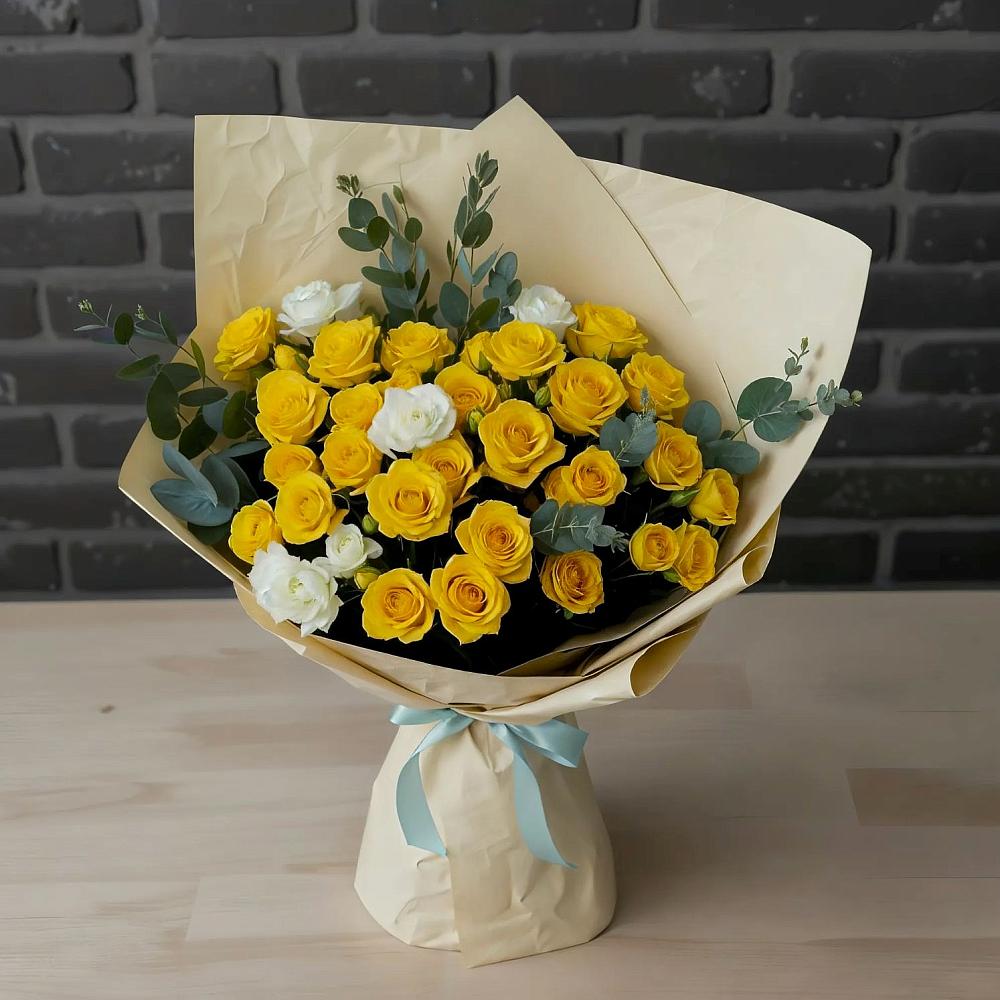 Букет цветов из: Розы в Черноисточинске