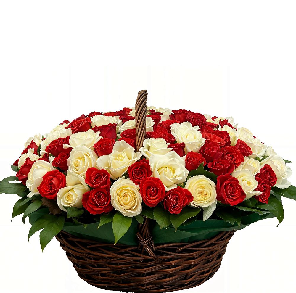 Премиум букет из: Розы в Черноисточинске