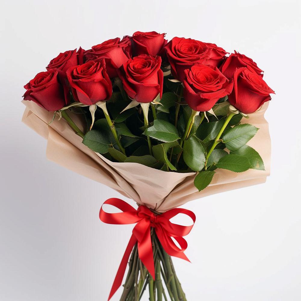 Букет 11 Красных роз Эдлесс Лав в Черноисточинске